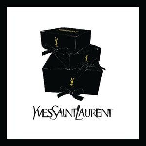 Gifts of Glam original fashion art. Fan art fashion print in custom frame 12x12